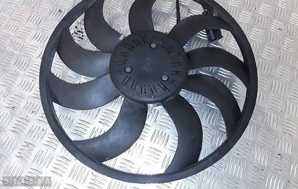 Electric radiator cooling fan