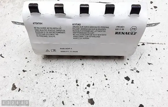 Renault Zoe Passenger airbag 620115300E
