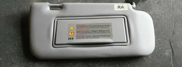 Nissan Primera Sun visor