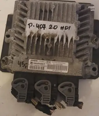 Peugeot 407 Engine control unit/module ECU 5WS40029I-T