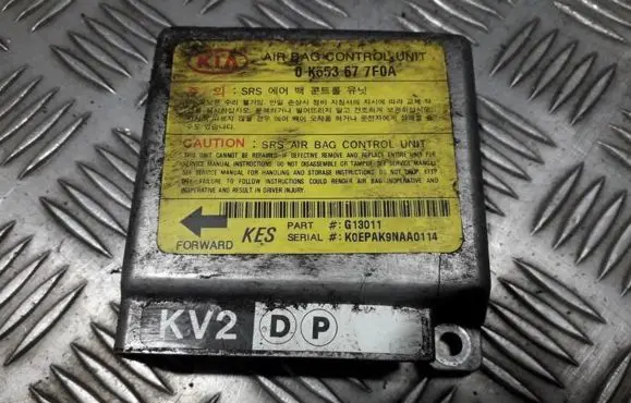 KIA Carnival Airbag control unit/module 0k553677f0a g13011
