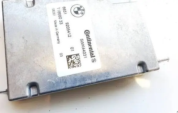 BMW 7 F01 F02 F03 F04 Airbag control unit/module 6651920541201 11868033
