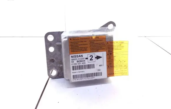 Nissan Primera Airbag control unit/module 98820AV200 0285001420