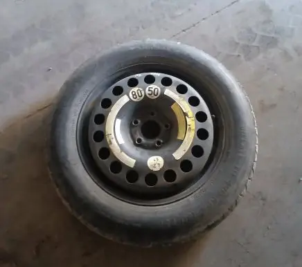 Audi Q7 4M R18 spare wheel 