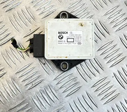 BMW 3 E90 E91 ESP acceleration yaw rate sensor 0265005681 6774602