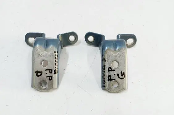 Front door hinge set