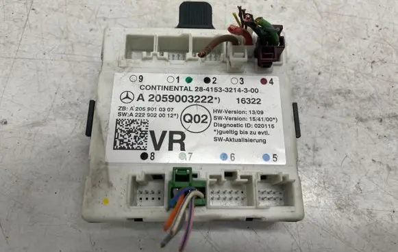 Mercedes-Benz GLE W167 Door control unit/module A2059003222 A2059010307 A2229020012