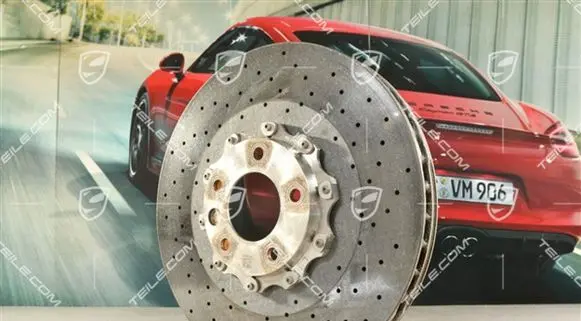 Porsche Cayenne (92A) Front brake disc 95835103163
