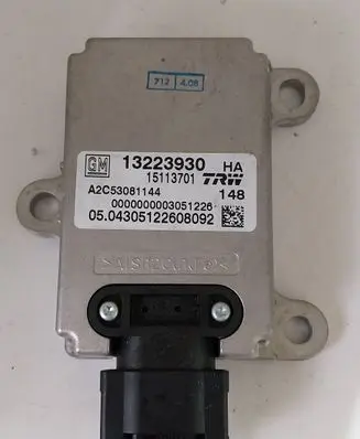 Opel Vectra C ESP acceleration yaw rate sensor 13223930 15113701