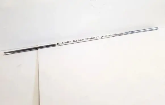 Mercedes-Benz S W222 Front door glass trim molding
