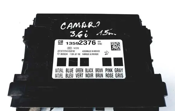 Chevrolet Camaro Comfort/convenience module 13592376