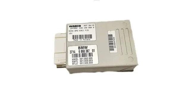BMW 5 F10 F11 Air suspension control unit module (rear) 6860387