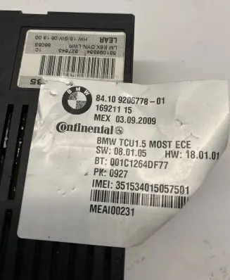 BMW 7 E65 E66 Light module LCM 531098834