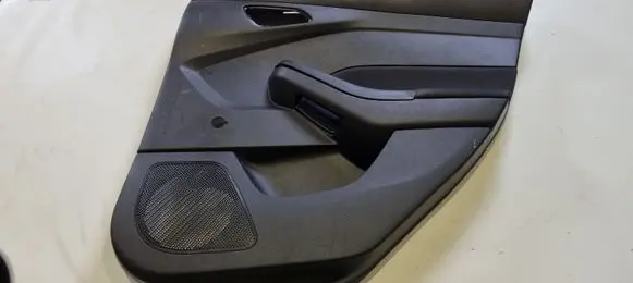 Rear door card panel trim
