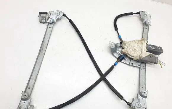 Peugeot 607 Front door window regulator with motor 9650734880