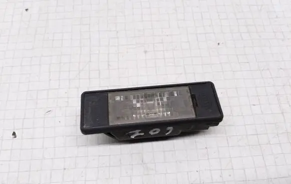Peugeot 607 Number plate light 9635678580 2KA008224