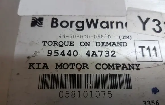 KIA Sorento Gearbox control unit/module 954404A732