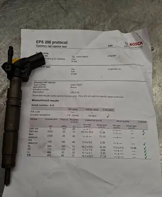 Mercedes-Benz ML W164 Fuel injector A6420700487 0445115 SB5BC1F