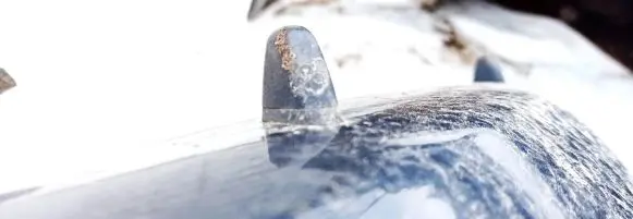 Mazda 6 Headlight washer spray nozzle