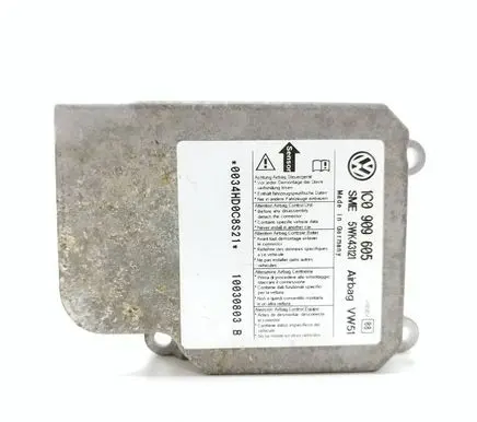 Seat Alhambra (Mk1) Airbag control unit/module 1C0909605 5WK43121 10030803B