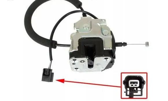 Renault Master III Rear door lock 8200661170 9080600Q0D
