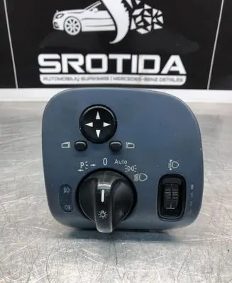 Mercedes-Benz C W203 Light switch A2035450604 04055618 24406574723