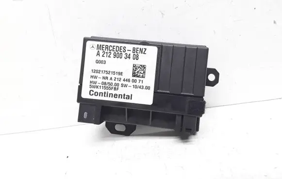 Mercedes-Benz C W204 Fuel injection pump control unit/module A2129003408 A2124460071 5WK11555FBF