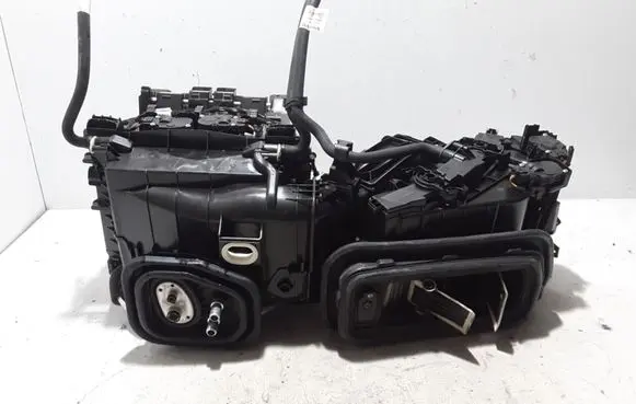 Interior heater climate box assembly