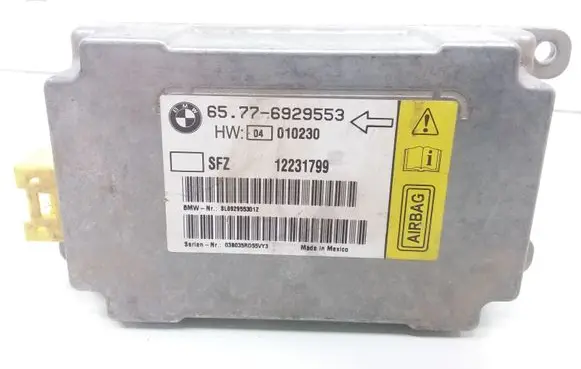 BMW 7 E65 E66 Airbag control unit/module 6929553 65776929553