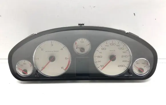Peugeot 407 Speedometer (instrument cluster) 9651855380