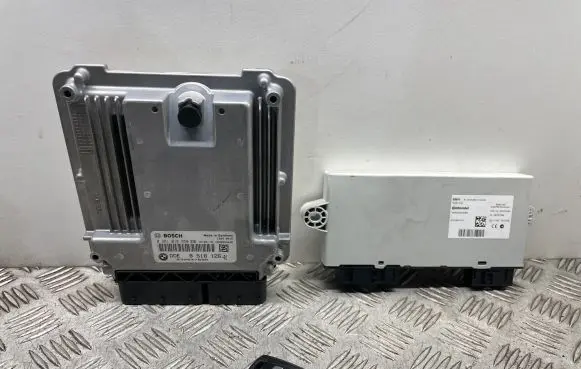 BMW 5 F10 F11 Engine ECU kit and lock set 8518126 0281018550 9282118