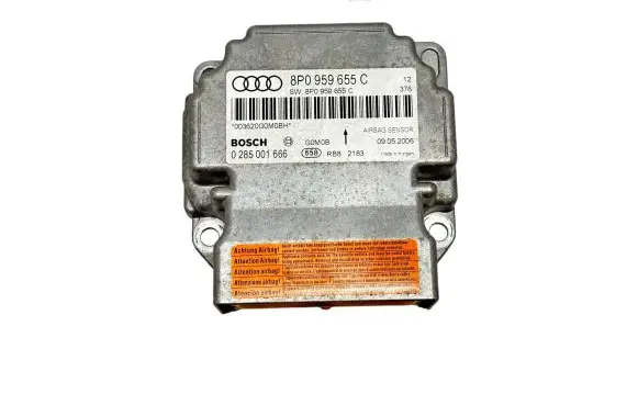 Audi A3 S3 8P Airbag control unit/module 8P0959655C 0285001666