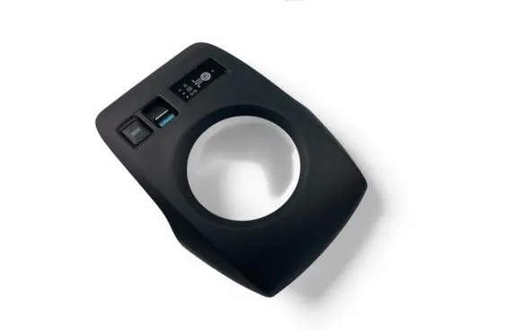 Gear shifter surround trim plastic