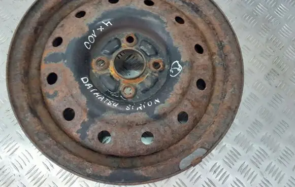 Daihatsu Sirion R14 steel rim 