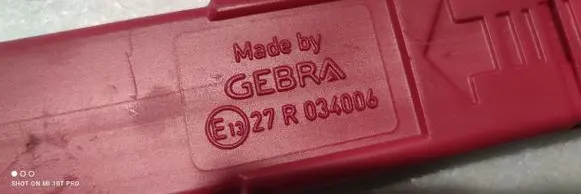 Audi S1 Emergency warning sign 27R034006