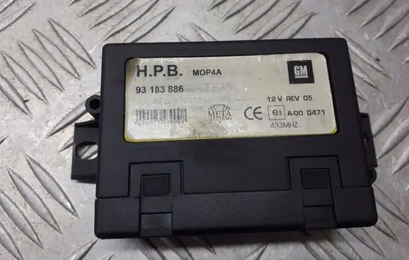Opel Corsa D Voice control module 93183886