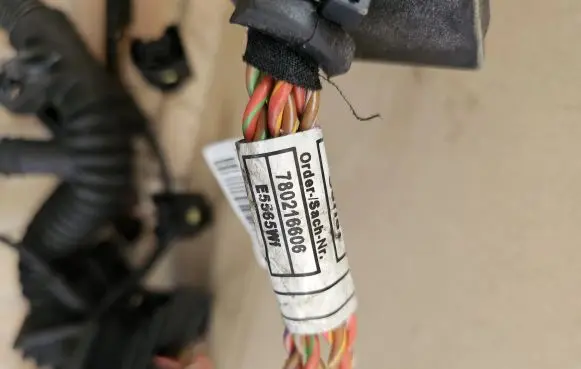 BMW 1 E81 E87 Engine installation wiring loom E5565WF 780216506 758039116A