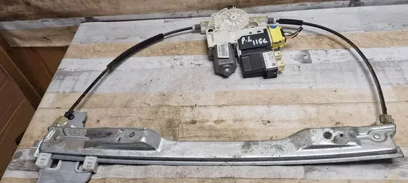 Front door window regulator with motor