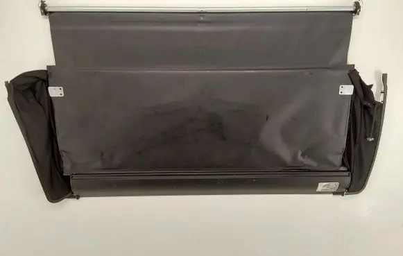 Parcel shelf load cover
