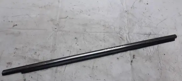 Mitsubishi Lancer X Front door glass trim molding 