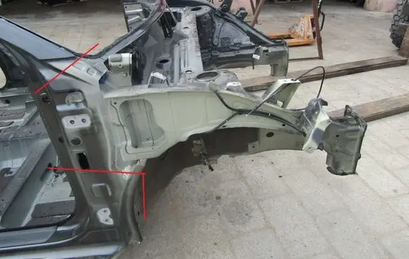 KIA Niro Front side member 
