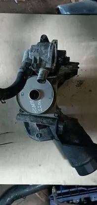 Engine oil radiator