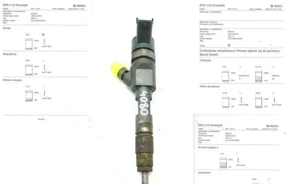 Renault Scenic III - Grand scenic III Fuel injector 0445110328 GBIMPORT