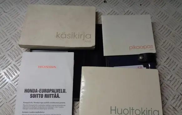 Honda Jazz User manual 