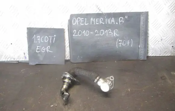 Opel Meriva B EGR valve line/pipe/hose