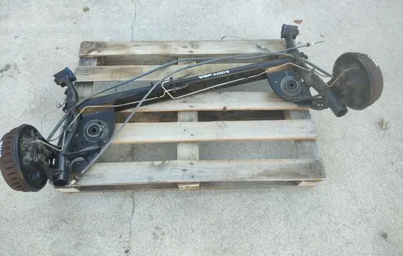 Rear axle beam
