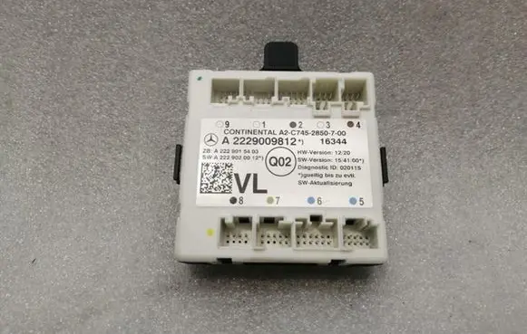 Mercedes-Benz C W205 Door control unit/module A2229009812
