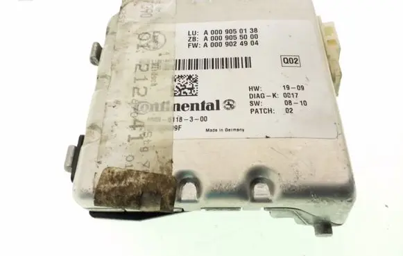 Mercedes-Benz E W212 Windshield/windscreen camera A0009050138 A0009055000 A0009024904