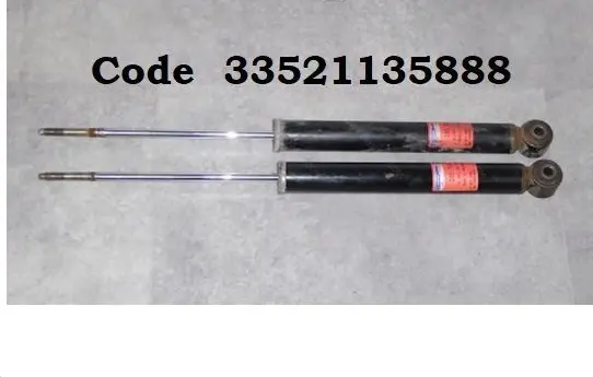 BMW 3 E30 Rear shock absorber/damper 33521135888