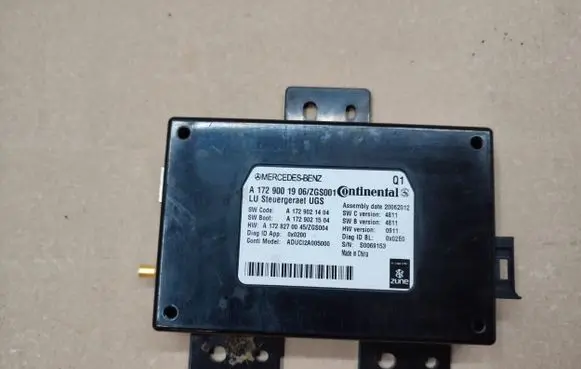 Mercedes-Benz CLS C218 X218 Other control units/modules A1729001906